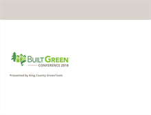 Tablet Screenshot of builtgreenconference.net